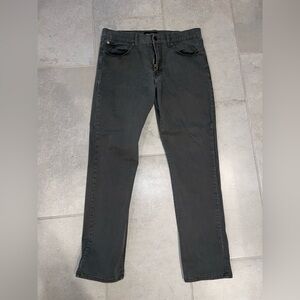 Lucky Brand Men's Dark Gray Straight Jeans
